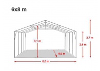 6x8 m XXL