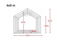 4x8 m XXL